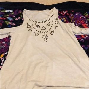 Hollister cold shoulder long sleeve